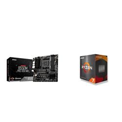 AMD Ryzen 7 5800XT CPU + MSI B550M PRO-VDH WIFI Motherboard