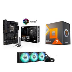 AMD R7 7800X3D CPU +  ASUS TUF GAMING B650-E WIFI Motherboard + Prime LC 360 ARGB AIO
