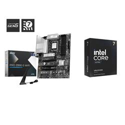Intel Core Ultra 7 265KF CPU + MSI PRO Z890-S WIFI Carte mère