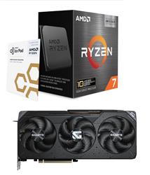 AMD Ryzen 7 5800X3D 10th Anniversary Edition CPU + GIGABYTE Radeon
