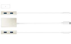 j5create Concentrateur USB-C vers USB 3.0 à 4 ports