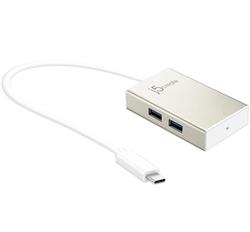 j5create Concentrateur USB-C vers USB 3.0 à 4 ports