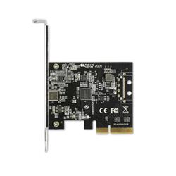 Vantec Single Port USB 3.2 20Gbps Type C PCIe Host Card-(UGT-PCE320C)(Open Box)