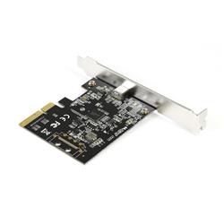 Vantec Single Port USB 3.2 20Gbps Type C PCIe Host Card-(UGT-PCE320C)(Open Box)
