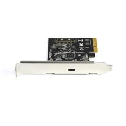 Vantec Single Port USB 3.2 20Gbps Type C PCIe Host Card-(UGT-PCE320C)(Open Box)