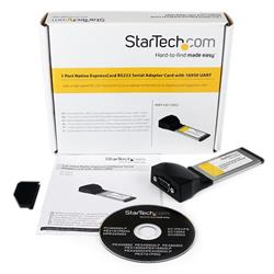 STARTECH EC1S952 1-Port Native ExpressCard RS232 Serial Adapter Card