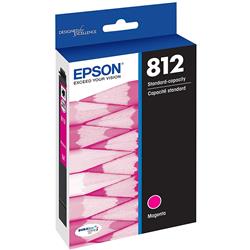 artouche d^encre magenta EPSON T812 à capacité standard avec Sensormatic