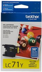 BROTHER LC-71 Yellow Ink Cartridge