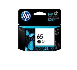 Cartouche d'encre noire originale HP 65