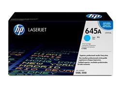 HP 645A Cyan Original LaserJet Toner Cartridge (C9731A)