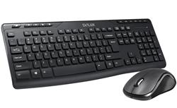 DELUX Wireless Multimedia Keyboard and Mouse Combo(Open Box)