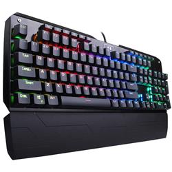 Redragon RGB LED Backlit Mechanical Keyboard Blue Indrah K555