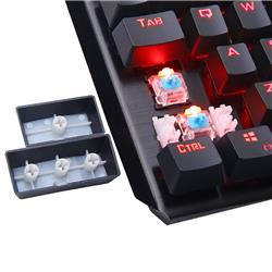 Redragon RGB LED Backlit Mechanical Keyboard Blue Indrah K555