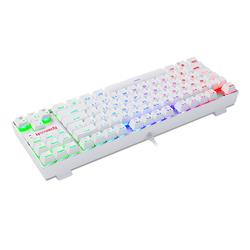 Redragon K552 Mechanical Gaming Keyboard 80% Compact 87 Key Kumara Wired  Blue Switches for Windows PC Gamers (RGB Backlit Whit