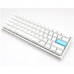 DUCKY CHANNEL Gaming Keyboard, White -(Open Box)