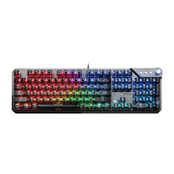 MSI VIGOR GK71 SONIC RED Gaming Keyboard, MSI Sonic Red Switches, MSI Clear Caps, Volume Control, Wrist Rest, MSI Mystic Lig...