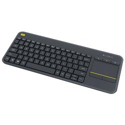 LOGITECH K400 Plus Wireless Touch Keyboard – Black