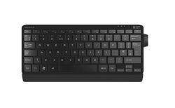Number Slide Compact Keyboard w/ Retractable Number Pad, Bluetooth