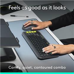 LOGITECH Pop Icon Combo Graphite-Lime Combo