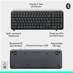 LOGITECH MK250 Productivity English Keyboard and Mouse Combo - Graphite