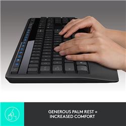 LOGITECH MK345 Wireless Keyboard and Mouse Combo(Open Box)