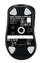 ASUS ROG Keris II Origin Wireless Gaming Mouse, Black