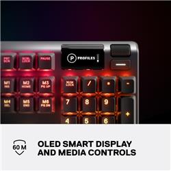 SteelSeries Apex 5 Hybrid Mechanical Gaming Keyboard(Open Box)