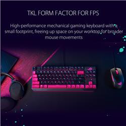 ASUS ROG Strix Scope TKL Electro Punk wired mechanical(Open Box)