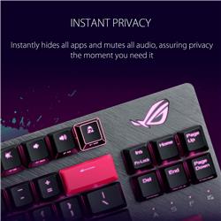 ASUS ROG Strix Scope TKL Electro Punk wired mechanical(Open Box)