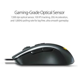 ASUS TUF Gaming M3 Gaming Mouse,Wired,Optical,Gray,200 dpi - 7000 dpi,1 Year Warranty (P305 TUF GAMING M3)(Open Box)