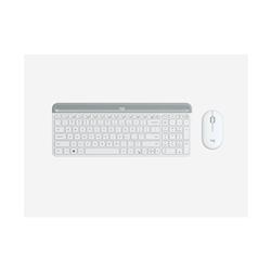 LOGITECH MK470 - Off-White Slim Wireless Keyboard and Mouse Combo(Open Box)