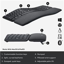 Logitech (920-010175) Clavier et Pav&eacute; Num&eacute;rique