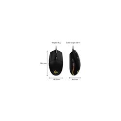 LOGITECH G203 LIGHTSYNC Gaming Mouse - Black