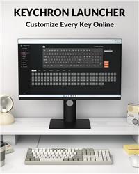 Keychron C2 Pro 8K Full Size Gaming Keyboard, White