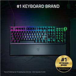 RAZER Huntsman V3 Pro 8KHz Full Size Gaming Keyboard, Black
