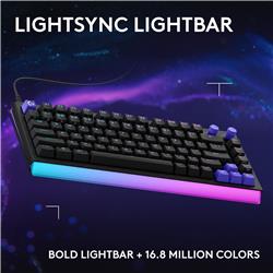LOGITECH G512 X 75 75% Gaming Keyboard, Black, Tactile