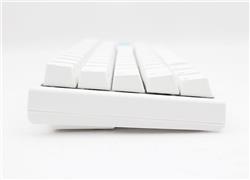 DUCKY CHANNEL Gaming Keyboard, White -(Open Box)