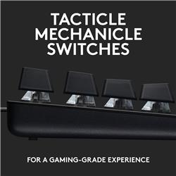 LOGITECH G413 SE Grand format Gaming Keyboard, black(Open Box)