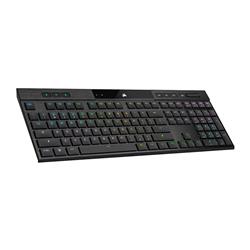 CORSAIR K100 AIR WIRELESS RGB Ultra-Thin Mechanical Gaming Keyboard, Backlit RGB LED, CHERRY ULP Tactile, Black, (CH-913A01U-NA)