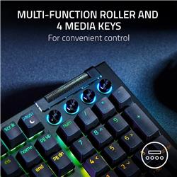 RAZER BlackWidow V4 Grand format (100 %) Clavier de jeu, Noir -