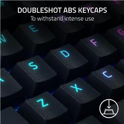 RAZER BlackWidow V4 Grand format (100 %) Clavier de jeu, Noir -