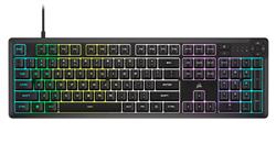 CORSAIR K55 CORE Wired RGB Gaming Keyboard - Backlit RGB LED - Black