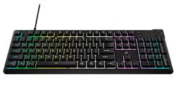 CORSAIR K55 CORE Wired RGB Gaming Keyboard - Backlit RGB LED - Black