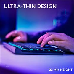 LOGITECH G515 LIGHTSPEED TKL (80 %) Clavier de jeu, Noir