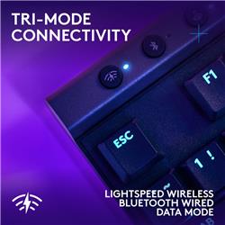 LOGITECH G515 LIGHTSPEED TKL (80 %) Clavier de jeu, Noir