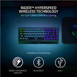 Clavier de jeu sans fil RAZER BlackWidow V4 Mini HyperSpeed