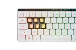 ASUS ROG Falchion RX Low Profile 65% compact wireless gaming keyboard