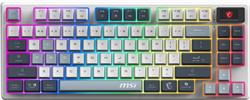 Clavier de jeu MSI FORGE GK600 TKL W SKY US