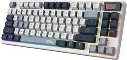 Clavier de jeu MSI FORGE GK600 TKL W SKY US