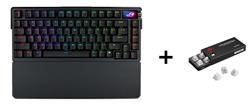 Achetez Asus Azoth Extreme Clavier 75 % (Interrupteurs Storm) + Obtenez un paquet de Asus ROG NX Interrupteurs Snow (10 pièc...
